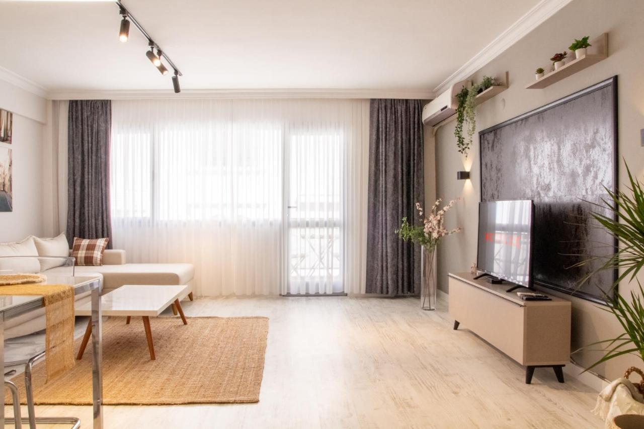 Gorgeous Flat With Balcony In Izmir Konak Leilighet Eksteriør bilde